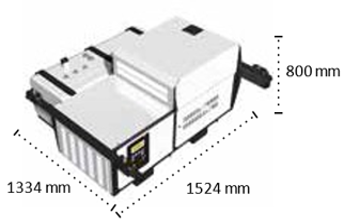 リーファー用発電機　センターマウント　SGCM-3000e