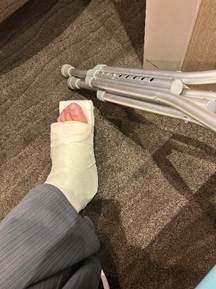 骨折記　～ 想定外の7週間が教えてくれたこと ～