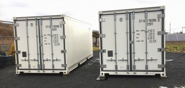 農家様│野菜や米の保冷庫（冷蔵コンテナ）【リーファーコンテナ事例】